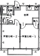 空港まで車で10分！　駐車場広く2台目も無料