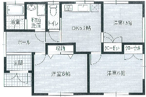 新築住宅 3DK 京成空港第二駅より車で15分